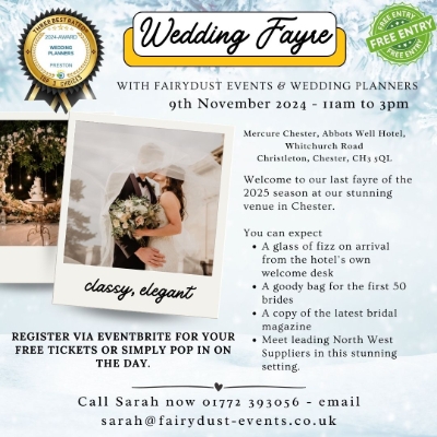 Wedding Fayre @ Mercure Chester