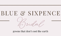 Visit the Blue & Sixpence Bridal website