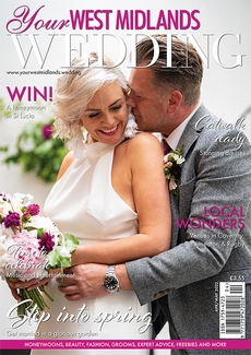 Cover of Your West Midlands Wedding, April/May 2022 issue