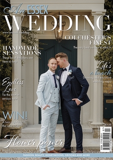 Cover of the July/August 2022 issue of An Essex Wedding magazine