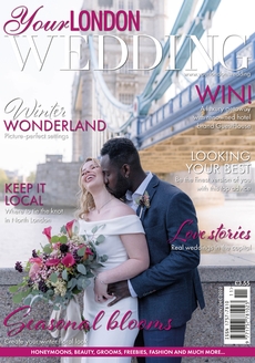 Cover of the November/December 2022 issue of Your London Wedding magazine