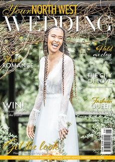 Cover of the June/July 2022 issue of Your North West Wedding magazine