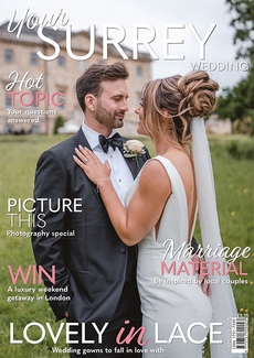 Cover of the April/May 2025 issue of Your Surrey Wedding magazine