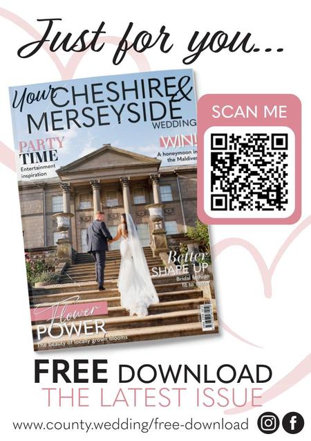 View a flyer to promote Your Cheshire and Merseyside Wedding magazine