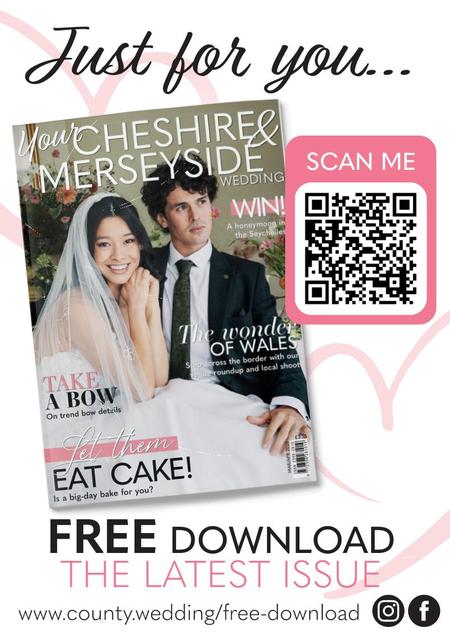 View a flyer to promote Your Cheshire and Merseyside Wedding magazine