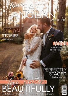 Cover of the February/March 2026 issue of Your East Anglian Wedding magazine