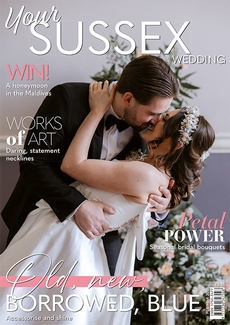 Cover of the February/March 2026 issue of Your Sussex Wedding magazine