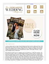 Your Cheshire & Merseyside Wedding magazine - August 2023 newsletter