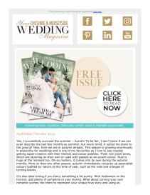 Your Cheshire & Merseyside Wedding magazine - September 2023 newsletter