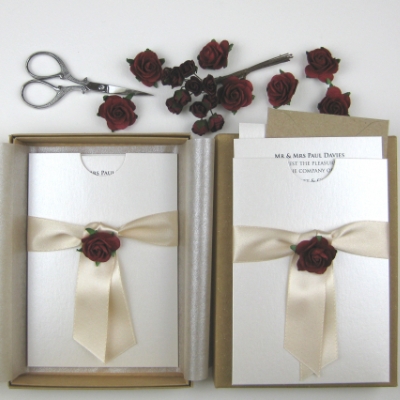 Capture the spirit of Valentine's Day with Merseyside wedding stationer Dragonfly Couture