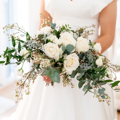 A helping hand from wedding supplier, Booker Flowers & Gifts