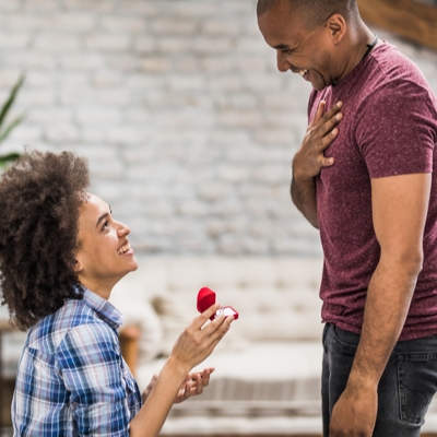Women propose new wedding trend