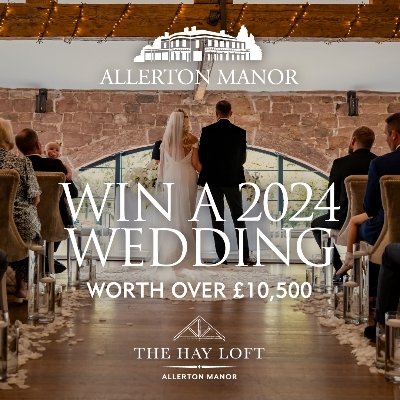 Win a 2024 winter wedding at Allerton Manor worth more than £10,500