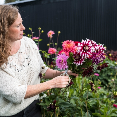 Sustainable, local british blooms