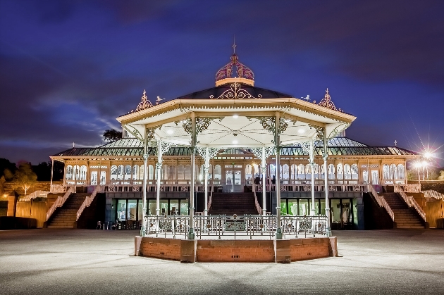 The Isla Gladstone conservatory at night