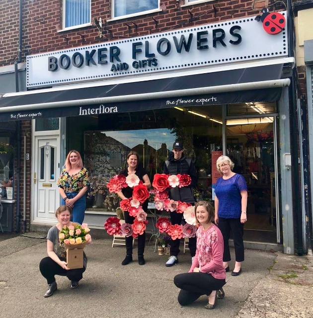 The team at Liverpool's Booker Flowers & Gifts