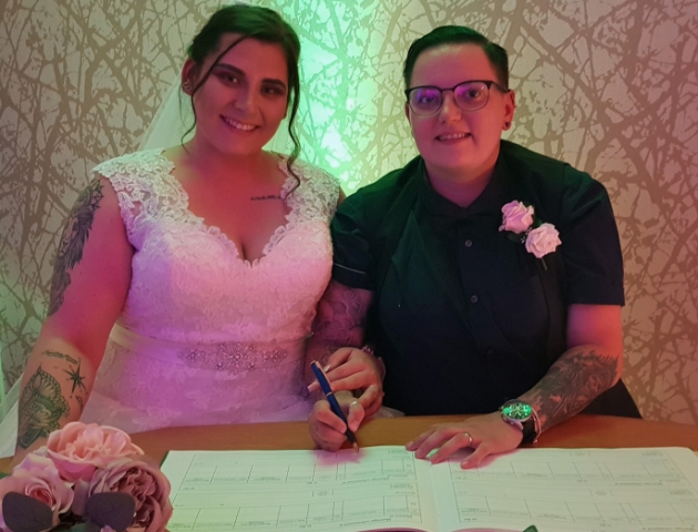 Runcorn Town Hall hosts the UK's first post-lockdown wedding: Image 1