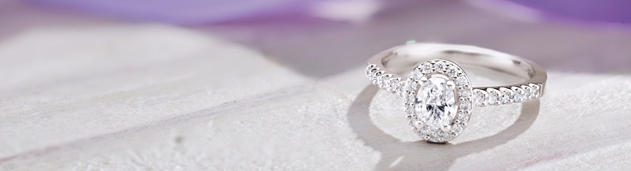 Beaverbrooks' diamond engagement ring