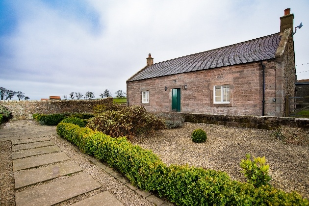 stone cottage in country 