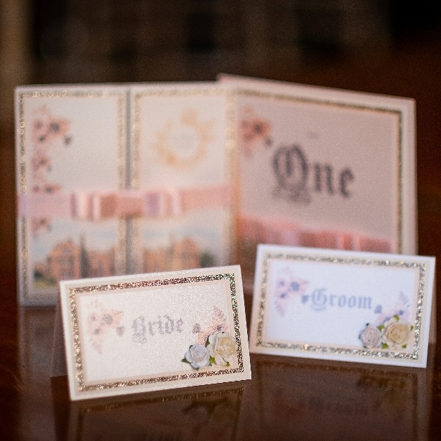 theme fitting wedding stationery