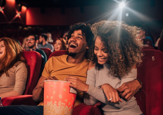 couple at cinema