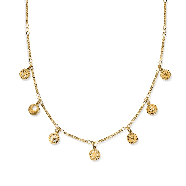 ChloBo Island vibes necklace gold toned