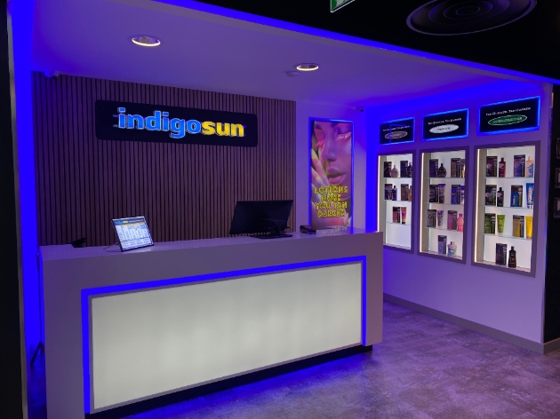 Reception space at Indigo Sun in Birkenhead