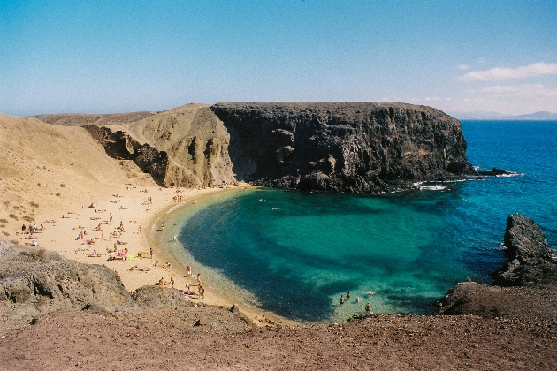 beach in lanzarote