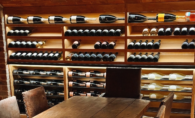 The Wine Cellar at Palé Hall in North Wales