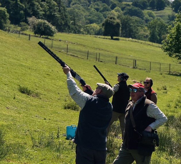 Clay Pigeon Shooting at Palé Hall in North Wales