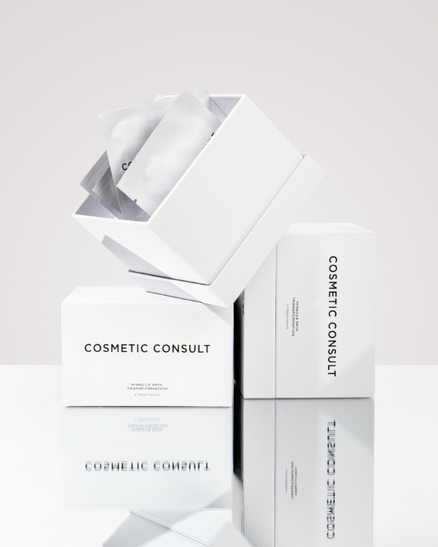 Cosmetic Consult packaging and products