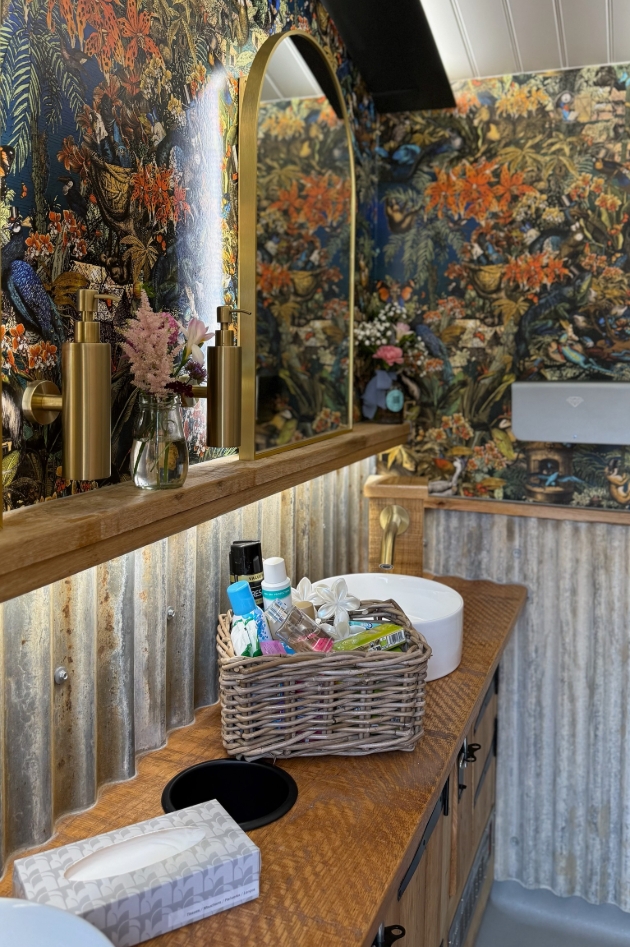 Interior of Cheshire Luxury Toilet Hire toilet blcok