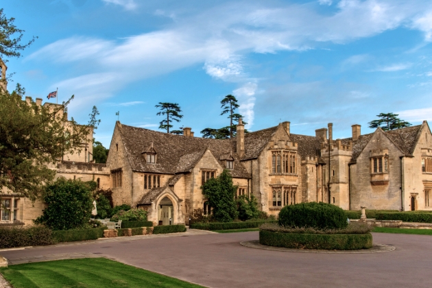 Exterior shot of Ellenborough Park house